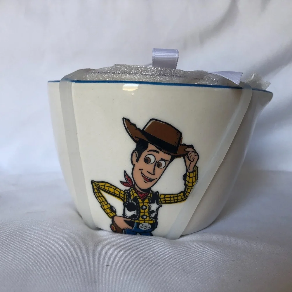 NWT Rae Dunn Disney Toy Story Set of 4 Measuring Cups Woody Buzz Lightyear Alien